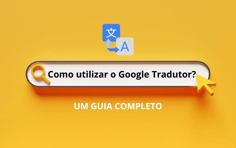 Logo do Google Tradutor em uma tela de celular, com o ícone de microfone em destaque, simbolizando a tradução por voz.
