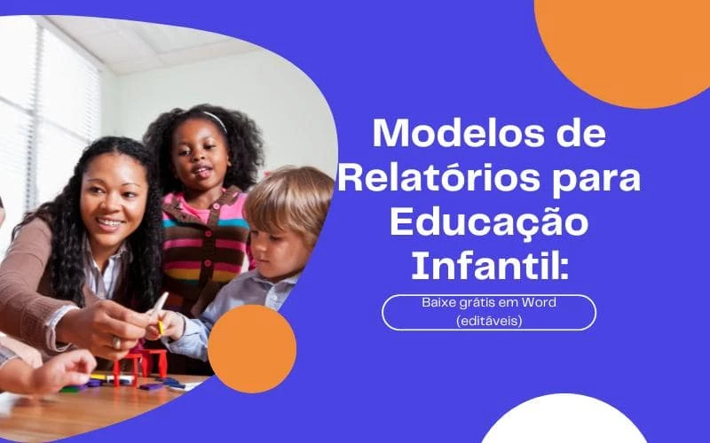 Modelos de Relatórios para Educação Infantil Editáveis Professora escrevendo em Modelos de Relatórios para Educação Infantil, ilustrando a importância da documentação pedagógica.