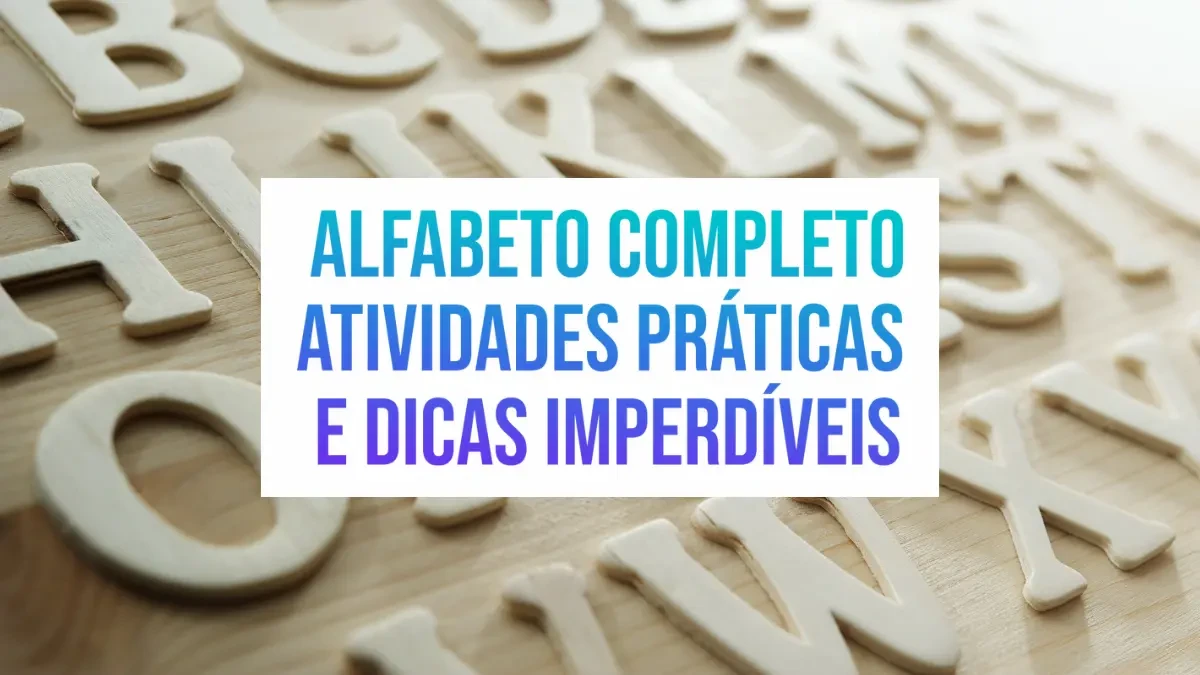 Prévia do alfabeto A4 para imprimir: colorido, P&B, pontilhado e cursivo