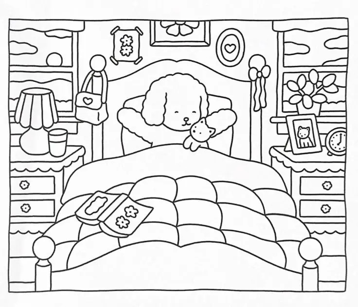 desenhos para colorir e imprimir Bobbie Goods