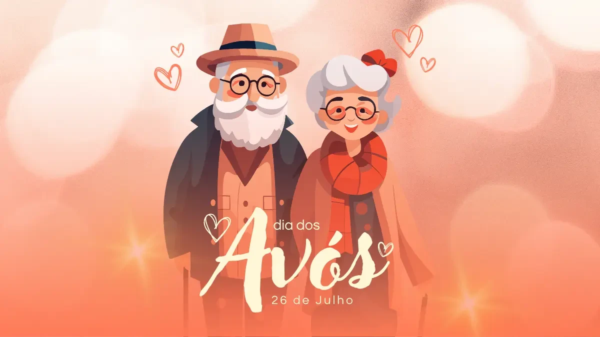 Celebração do Dia dos Avós em 26 de julho: Avós e netos compartilhando momentos de carinho