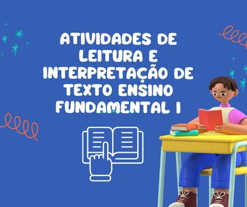 Professor mostrando atividades de leitura e interpretação de texto para uma aluna sorridente em uma lousa.