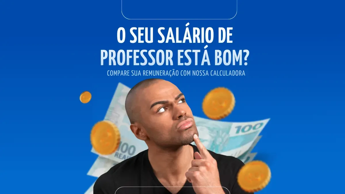 Visualização da ferramenta de análise do salário dos professores Análise gráfica sobre o salário dos professores no Brasil, mostrando um notebook com a calculadora interativa.