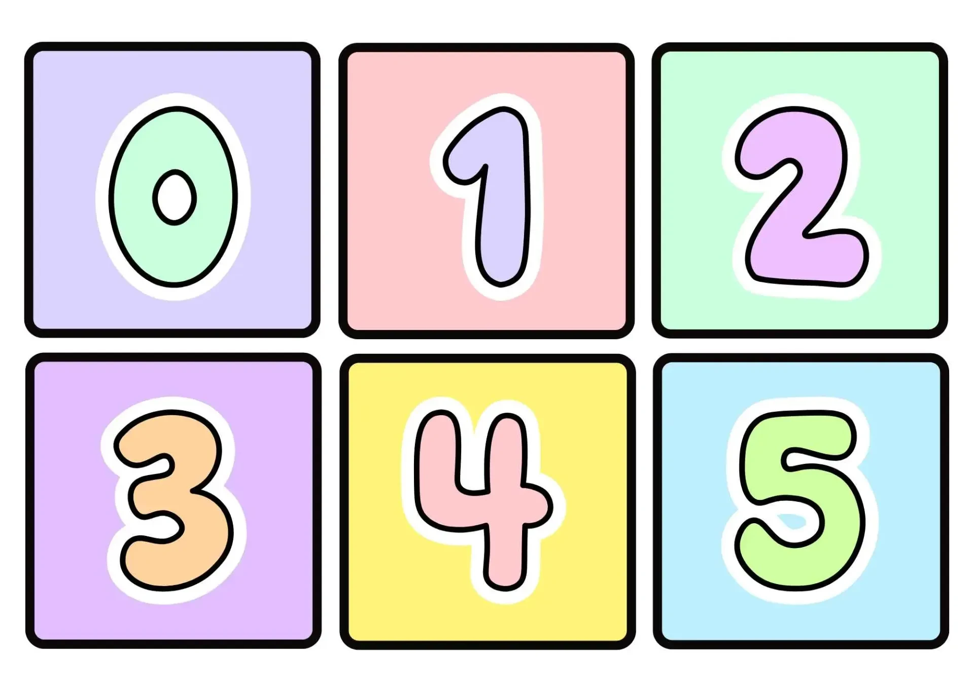 Cartela de bingo da multiplicação com design educativo
