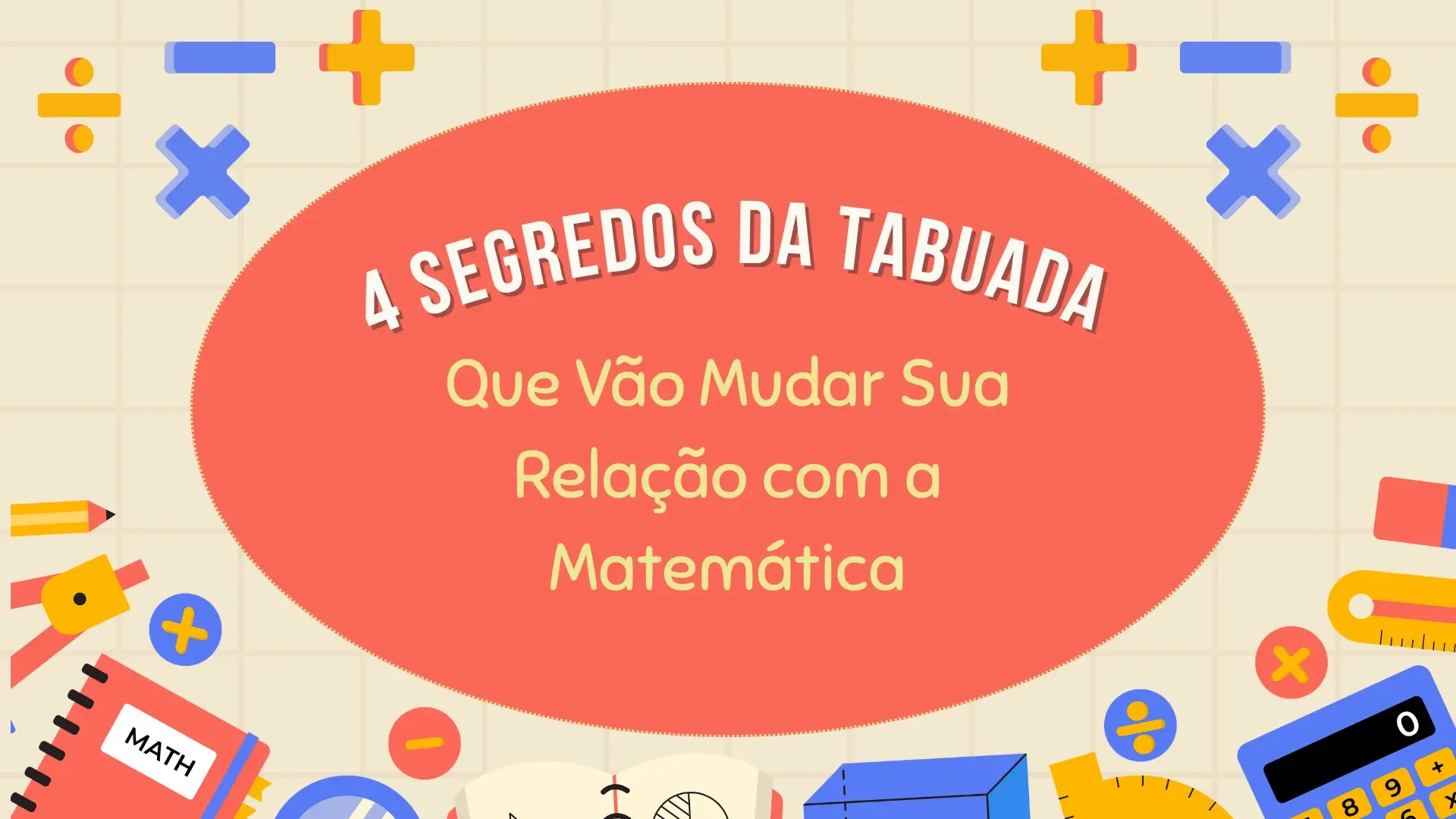 Tabela da tabuada de multiplicação completa e colorida, usada como ferramenta de estudo.
