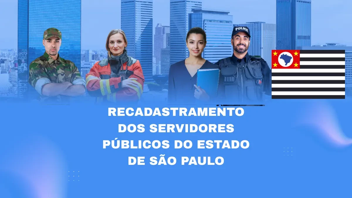 RECADASTRAMENTO dos servidores públicos do Estado de São Paulo 2025 — imagem principal do guia SouSP RECADASTRAMENTO dos servidores públicos do Estado de São Paulo 2025: guia com prazos, prova de vida e passo a passo no app SouSP e GOV.BR