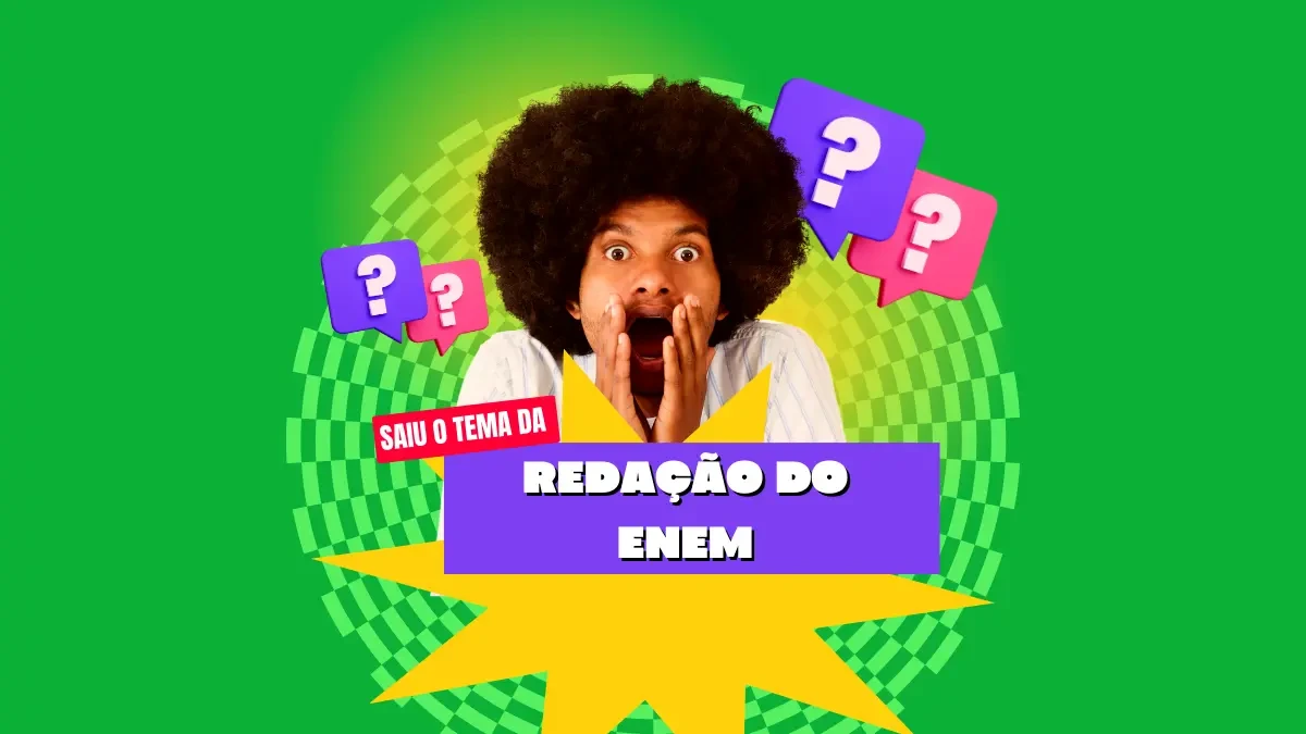 Saiu o tema da redação do ENEM: Veja aqui — Perspectivas do envelhecimento da população brasileira, guia com repertório, argumentos e intervenção.