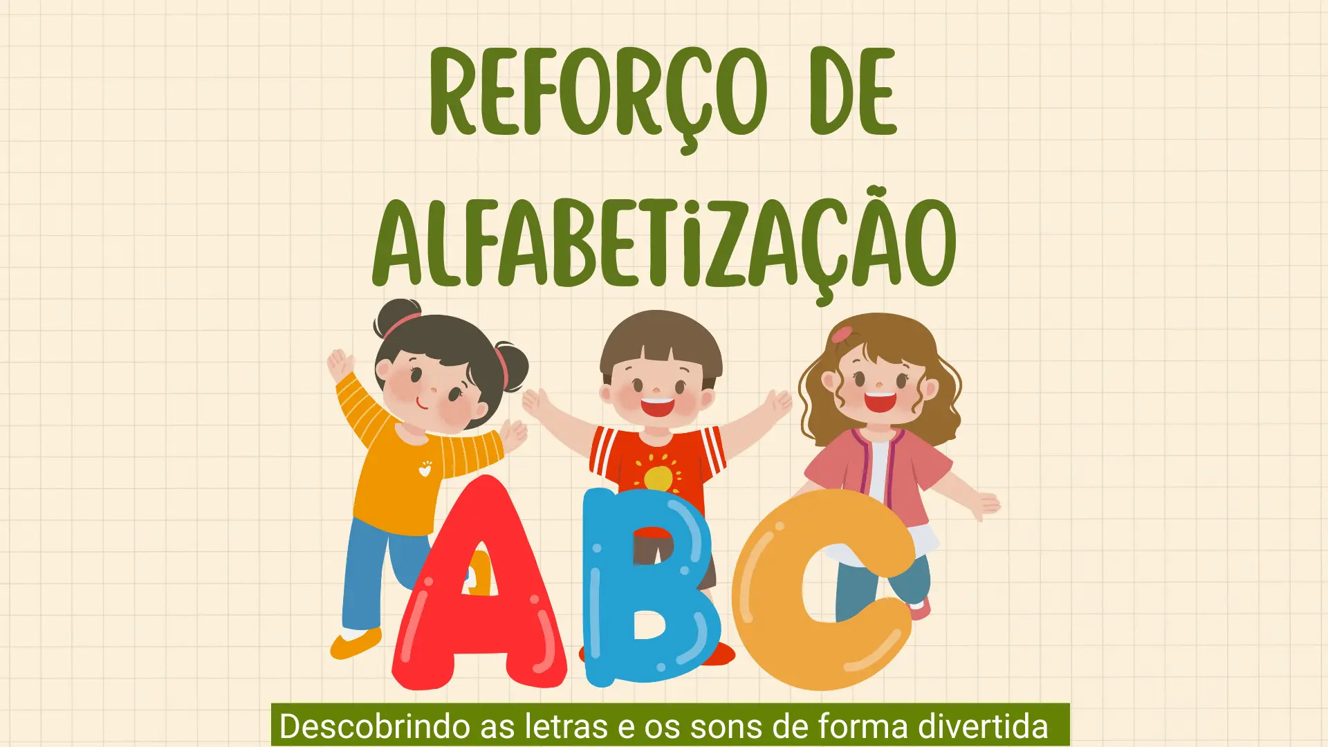 Reforço de alfabetização (baixe a apostila)