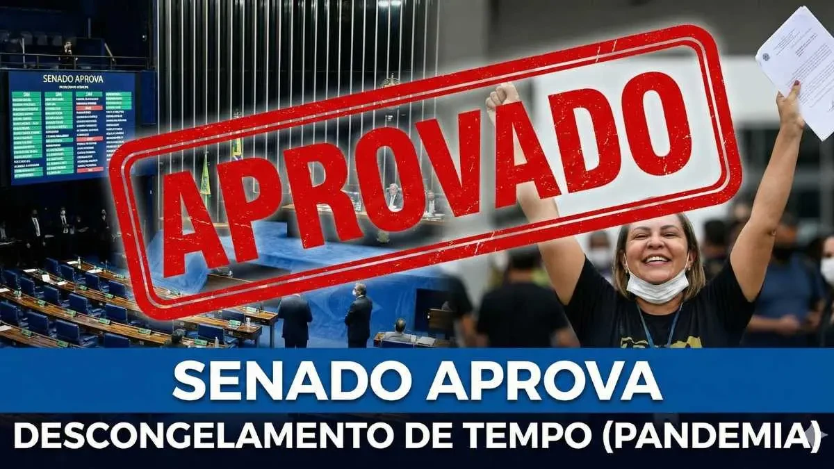 Senado aprova descongelamento do tempo de serviço na pandemia por 62 a 2 votos