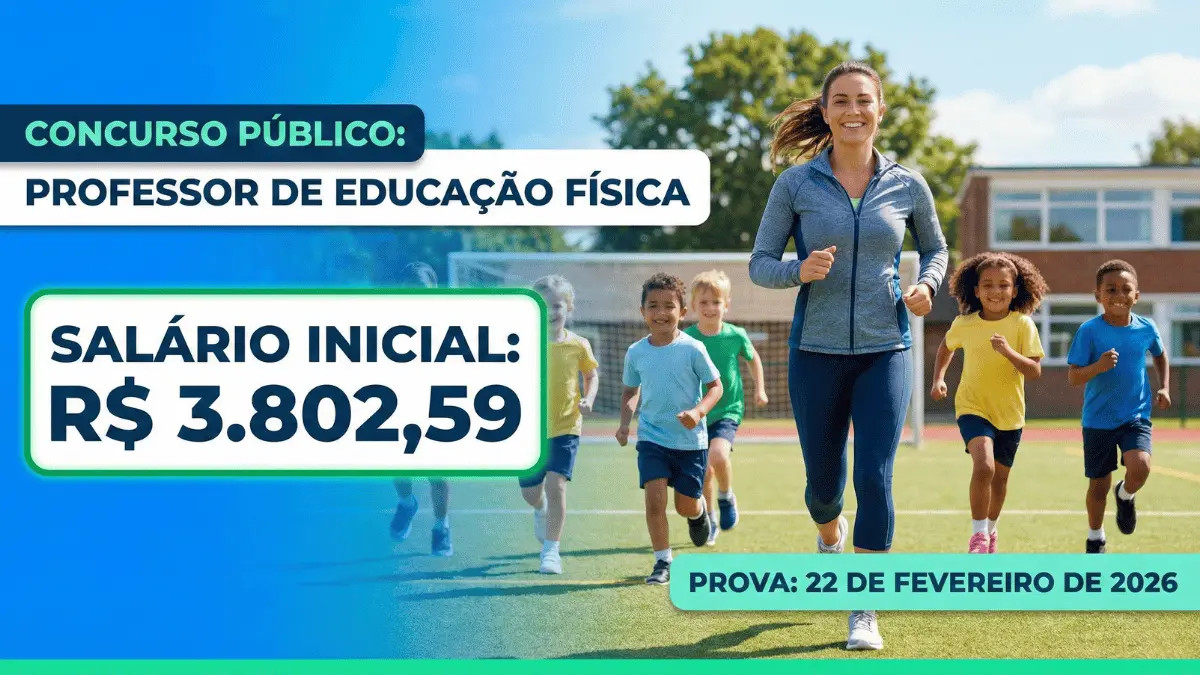 Concurso público para professor de educação física