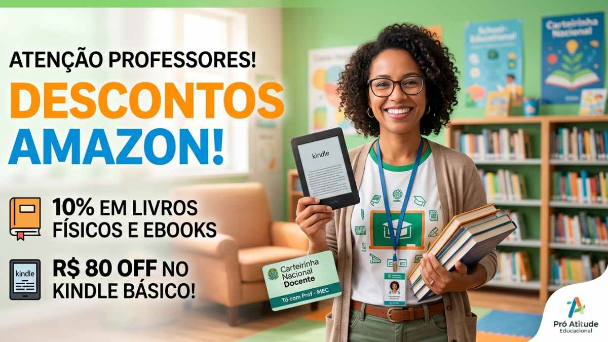 Promoção Tôcomprof da Amazon